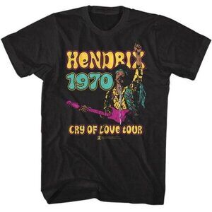 T-Shirt Jimi Hendrix Cry Of Love Tour Unisex T-Shirt